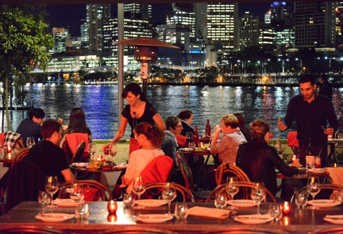 restaurants at southbank