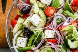 salads from greece