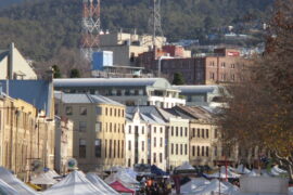 salamanca market in hobart