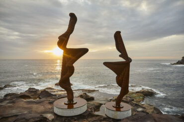 sculpture by sea