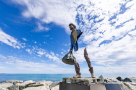 seaside sculptures