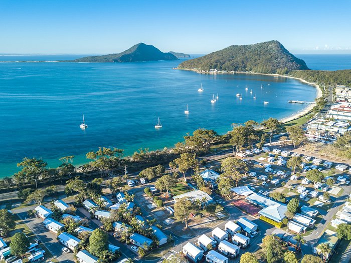 shoal bay caravan park accommodation