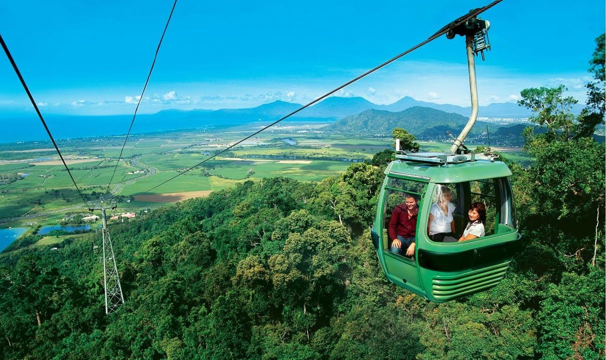 skyrail rainforest cableway cairns