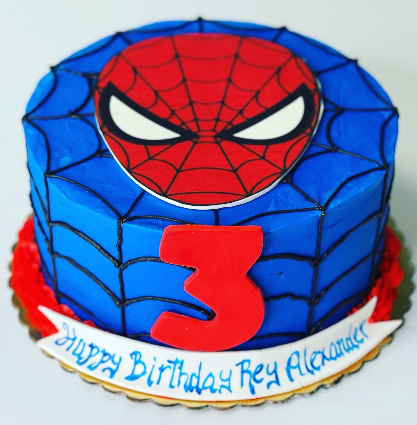 spiderman cakes