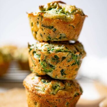 spinach feta muffins