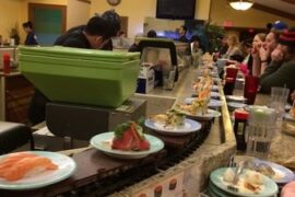 sushi train near me