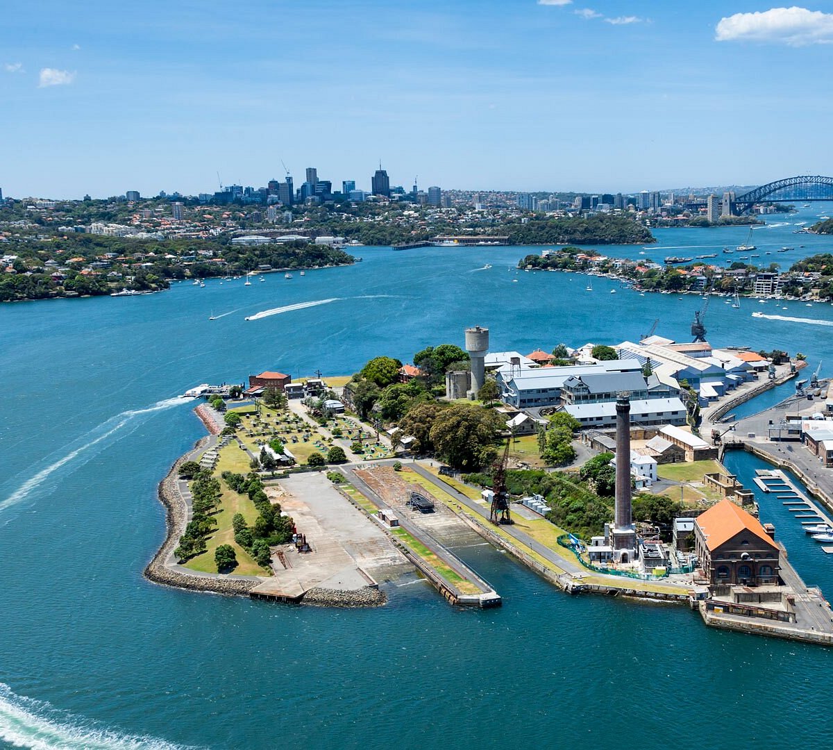 sydney cockatoo island