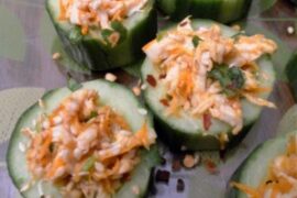 thai cucumber cups