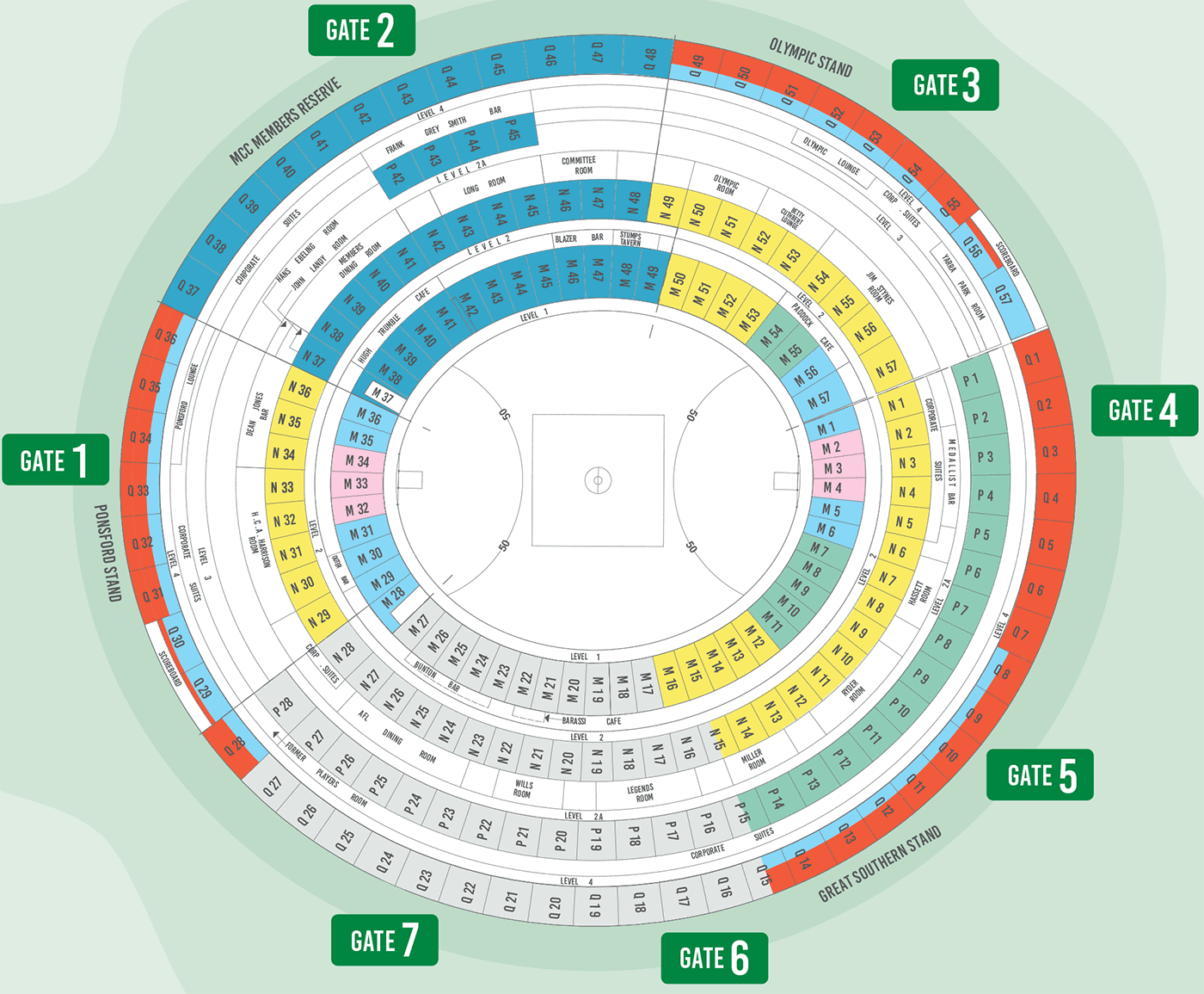 venue map mcg