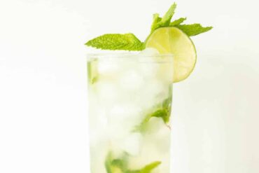 vodka lime mint