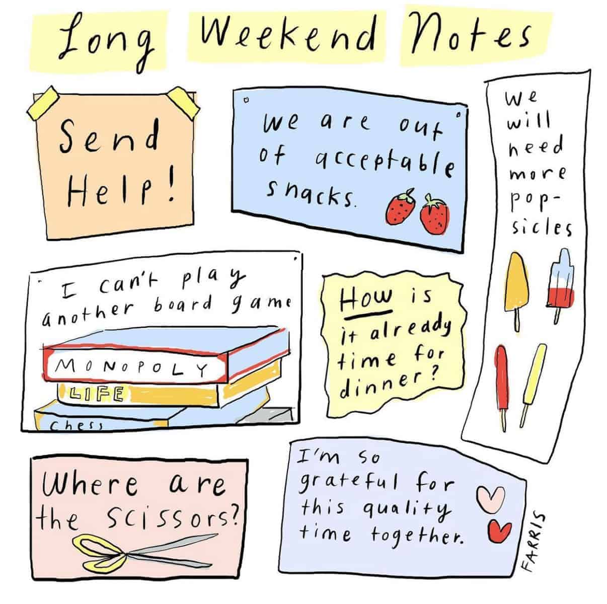 weekend notes