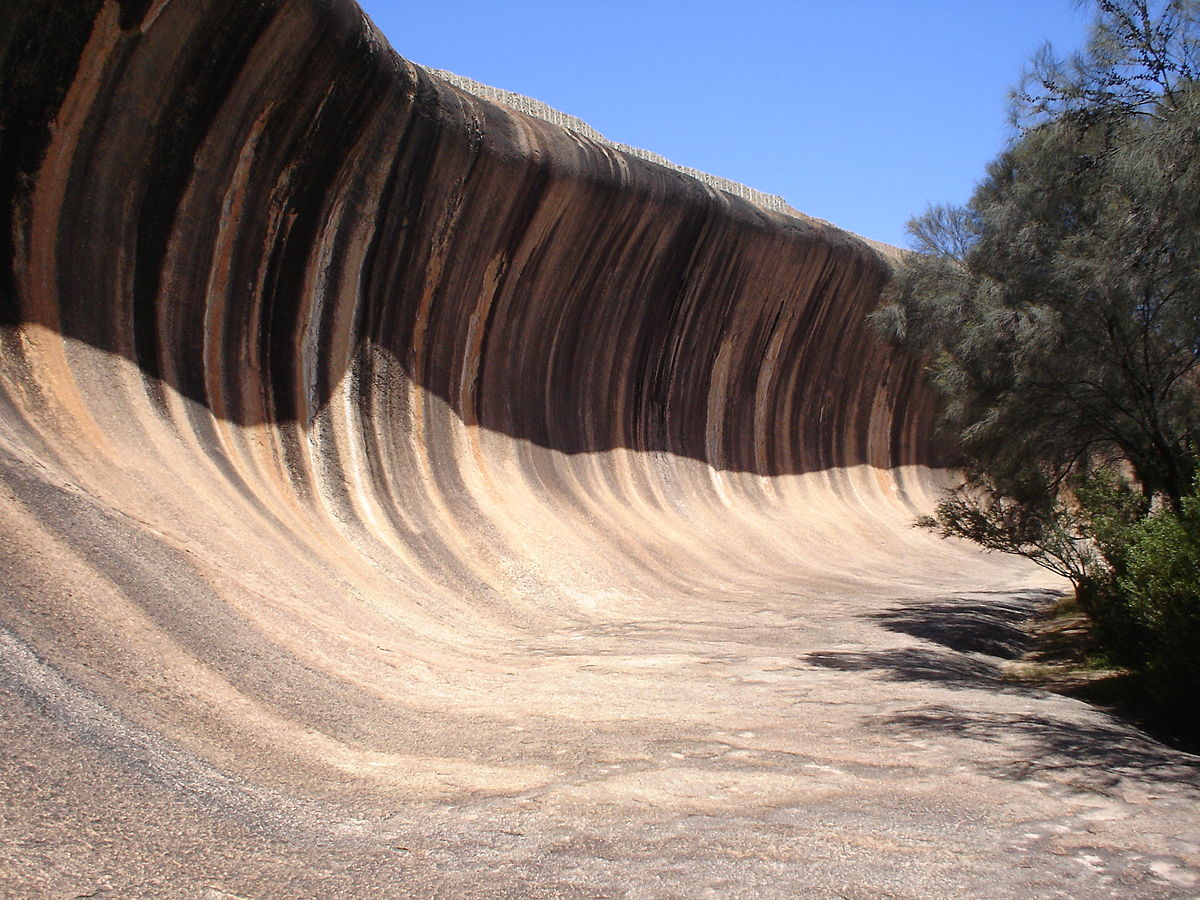 western australia wave rock