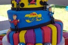 wiggles birthday cake