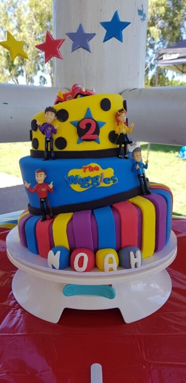 wiggles birthday cake