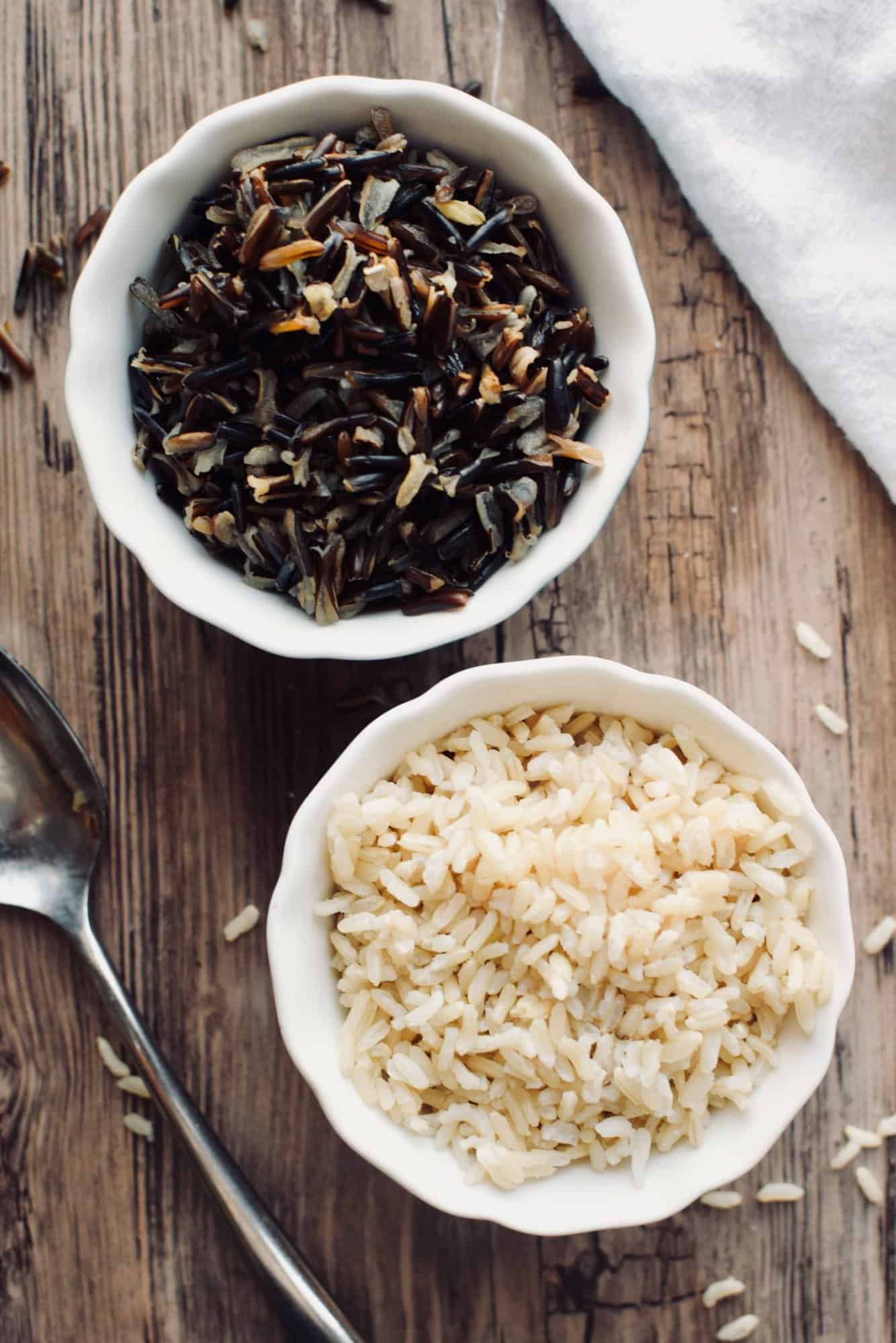 wild rice vs