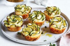 zucchini tartlets