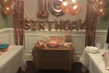 16 birthday party ideas at home