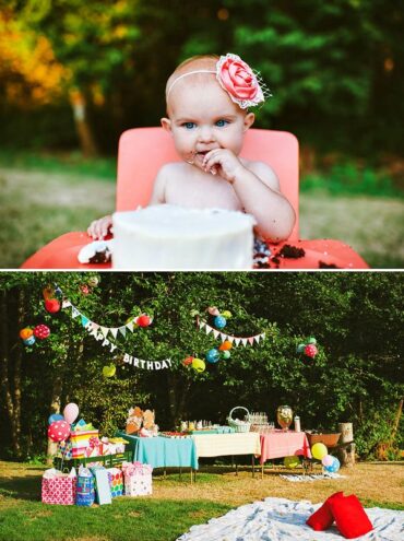 1st birthday party outdoor ideas