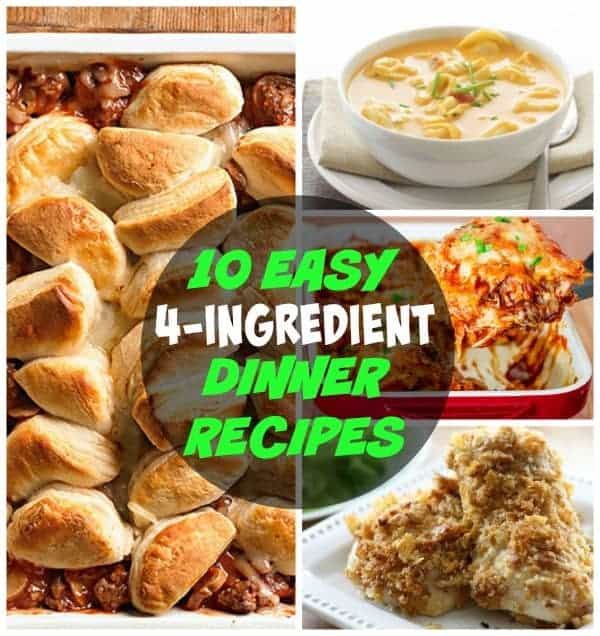 4 ingredient meals