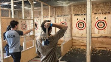 Axe Throwing in Queenstown