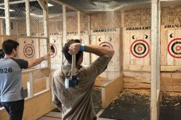 Axe Throwing in Queenstown