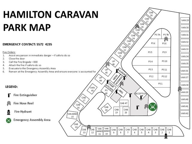 Caravan Parks in Hamilton