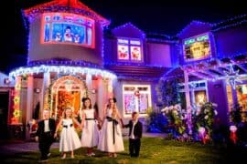 Christmas Lights in Lower Hutt