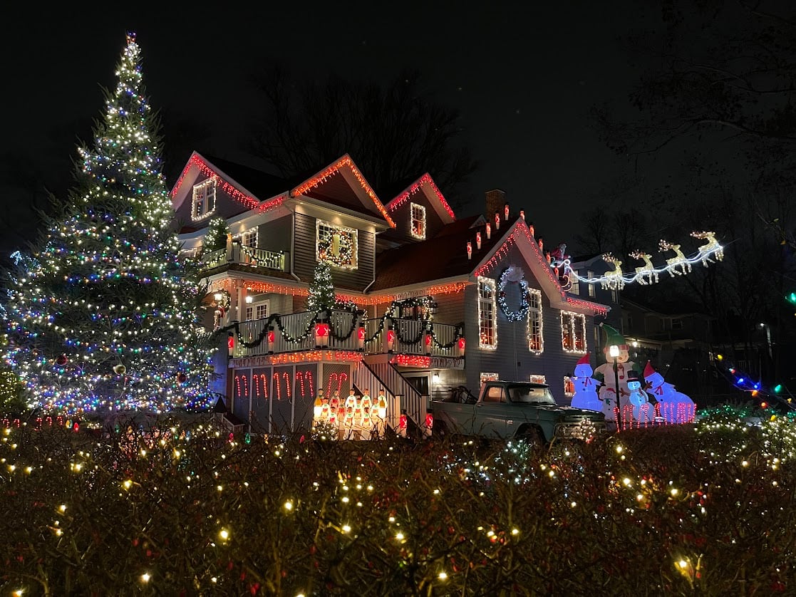 Christmas Lights in North Shore Sydney