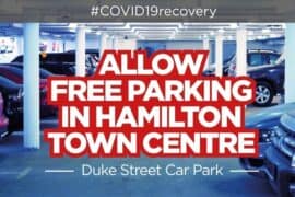 Free Parking in Hamilton