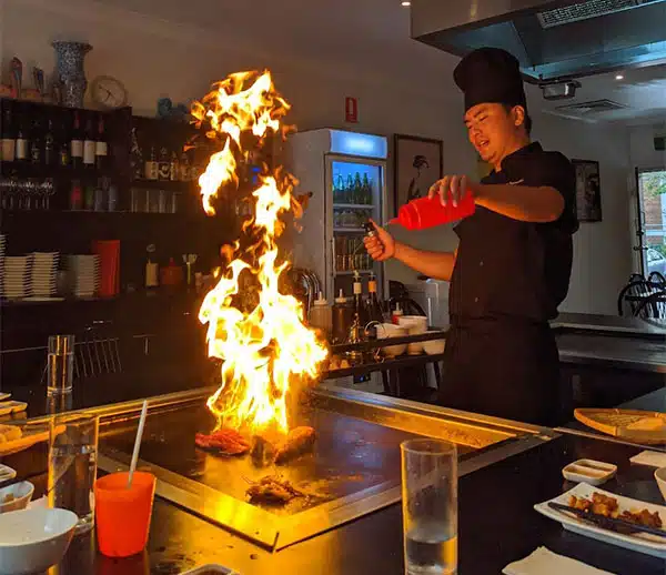 Teppanyaki in North Shore Sydney