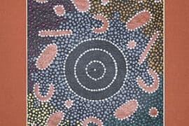 aboriginal dot art painting