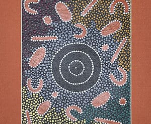 aboriginal dot art painting