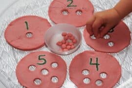 activity with play dough