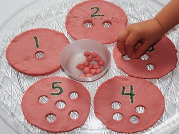 activity with play dough