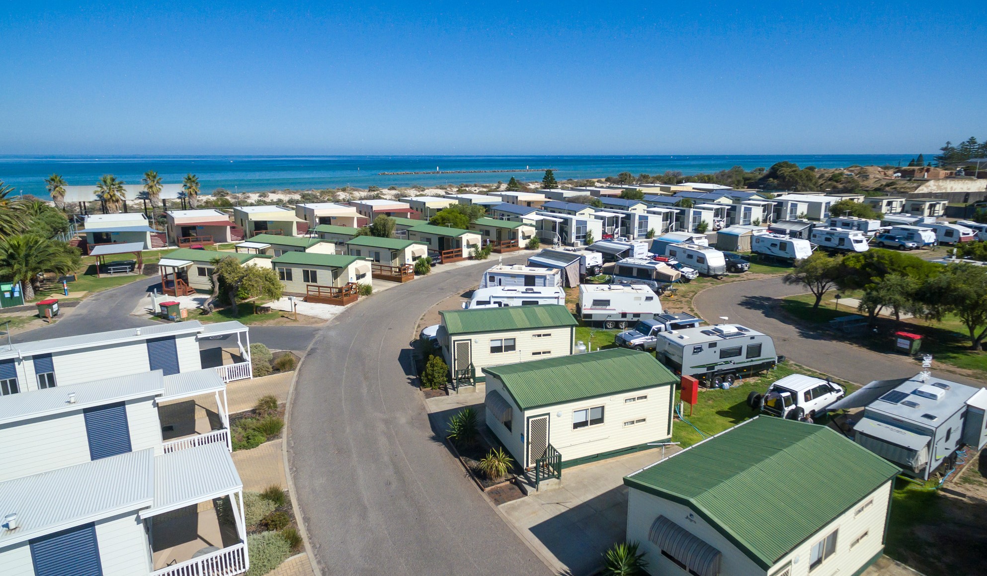 adelaide beachfront caravan park