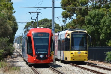 adelaide city tram