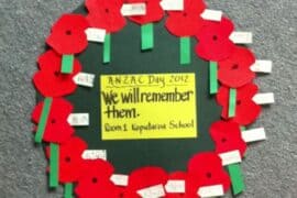 anzac day craft idea