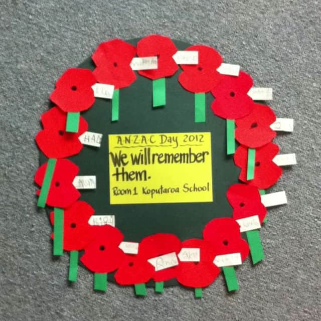 anzac day craft idea