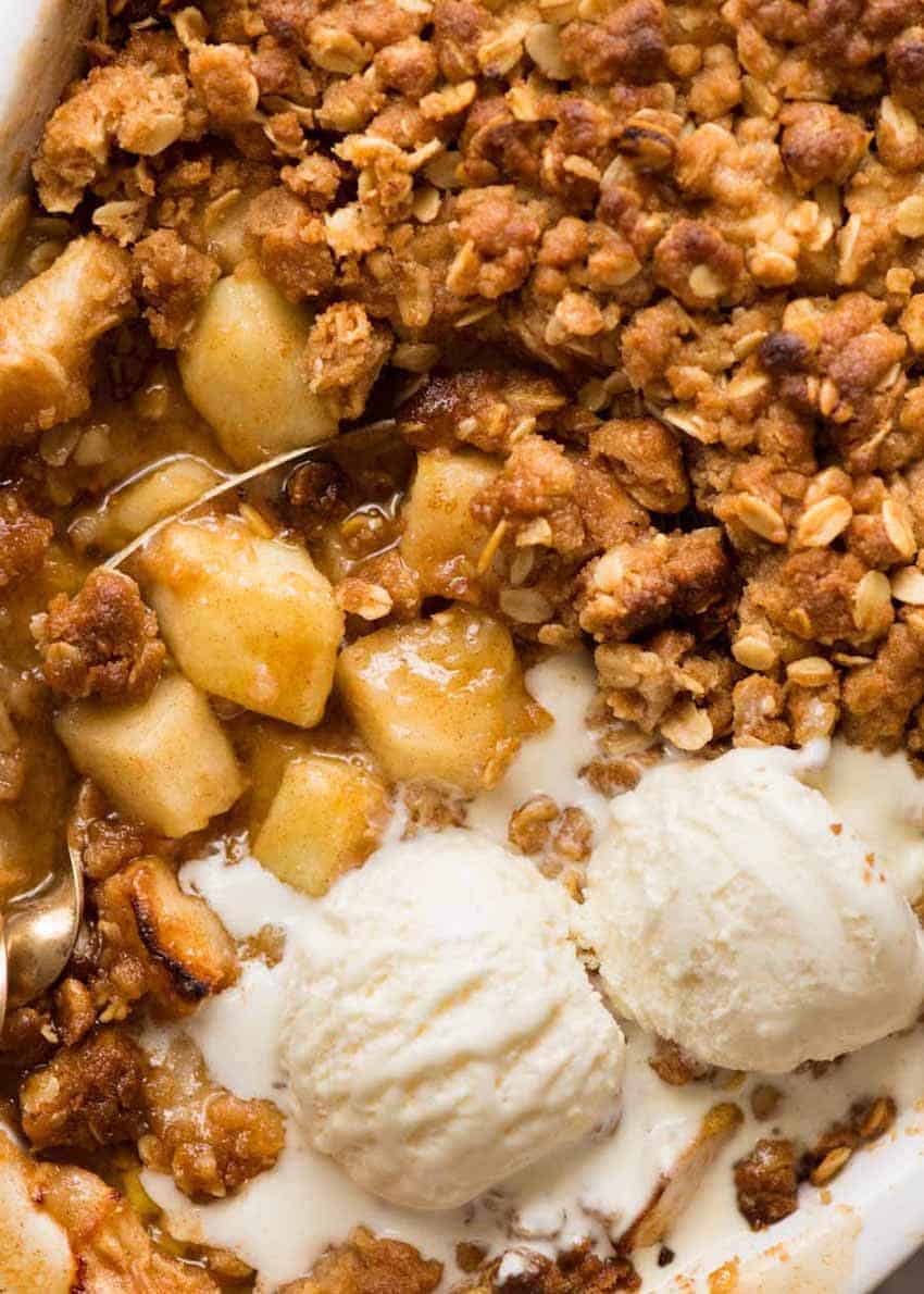 apple crumble recipes