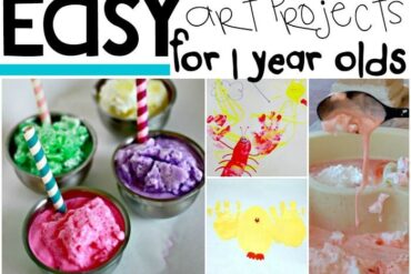 art projects for 1 year olds