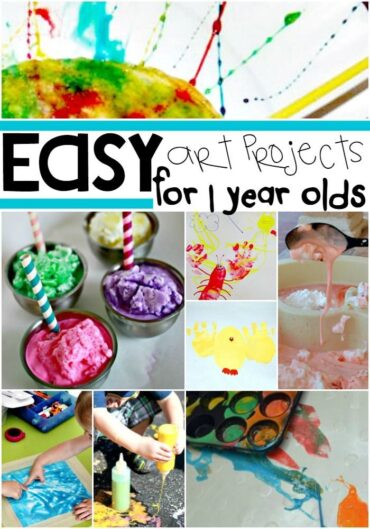 art projects for 1 year olds