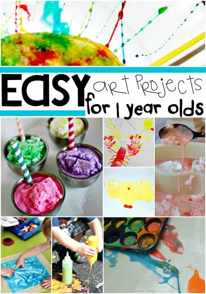 art projects for 1 year olds