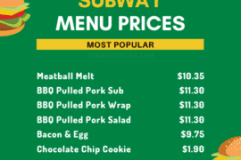 australian subway menu