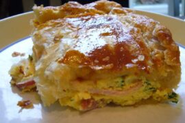 bacon egg pie