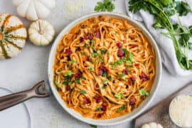 bacon pumpkin pasta