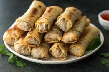 baked spring rolls