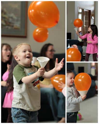 balloon games for preschoolers