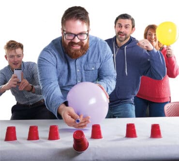 balloon party game