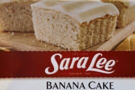 banana cake sara lee