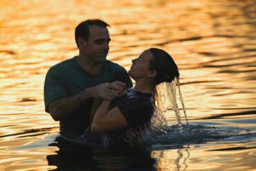 baptising